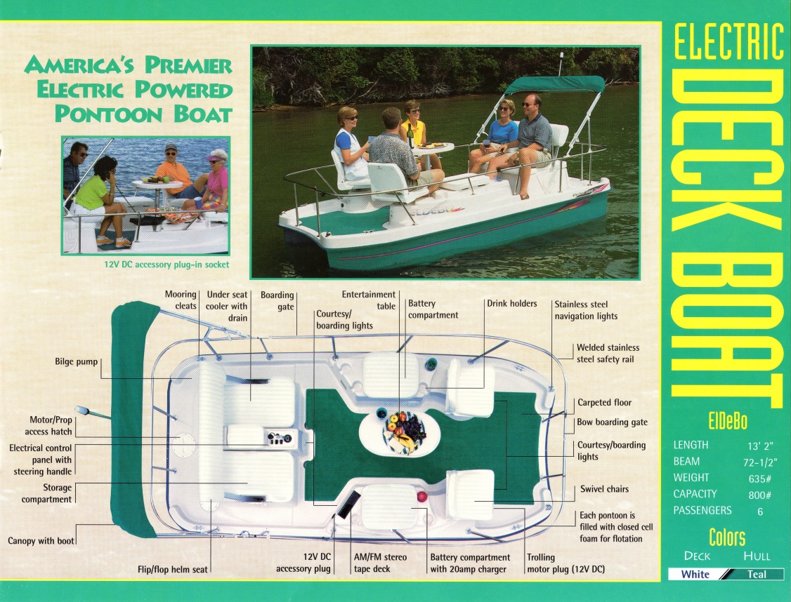 eldebo 1998 sales brochure - escboats.com leisure life ltd.